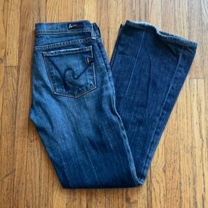 Citizens for Humanity #002 Ingrid Low Waist Flare Jeans Sz 26